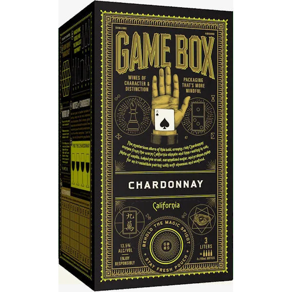 Game Box California Chardonnay 3L