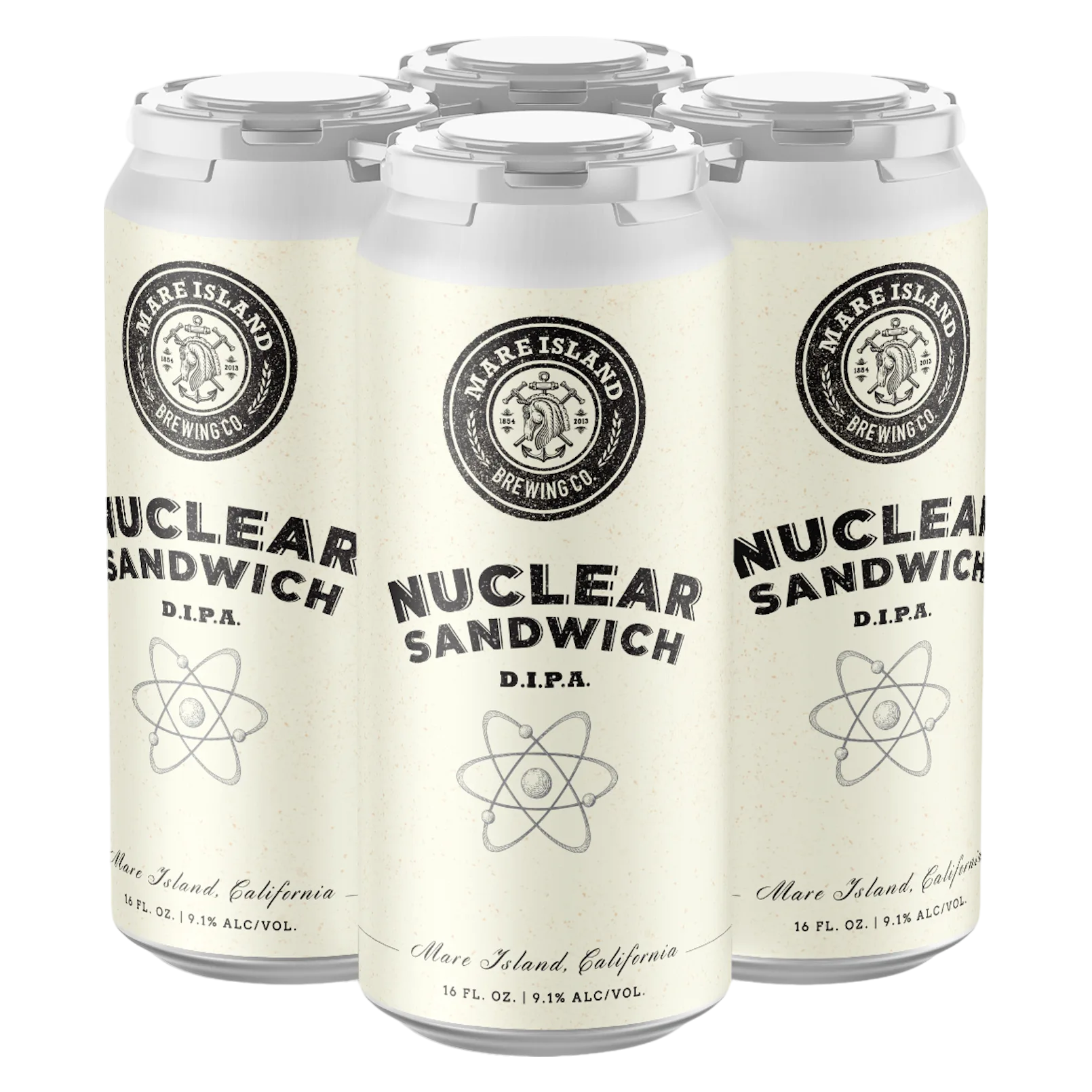Mare Island Brewing Nuclear Sandwich Double IPA 4pk 16oz Can