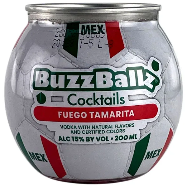 Buzzballz Fuego Tamarita Vodka Cocktail 200Ml