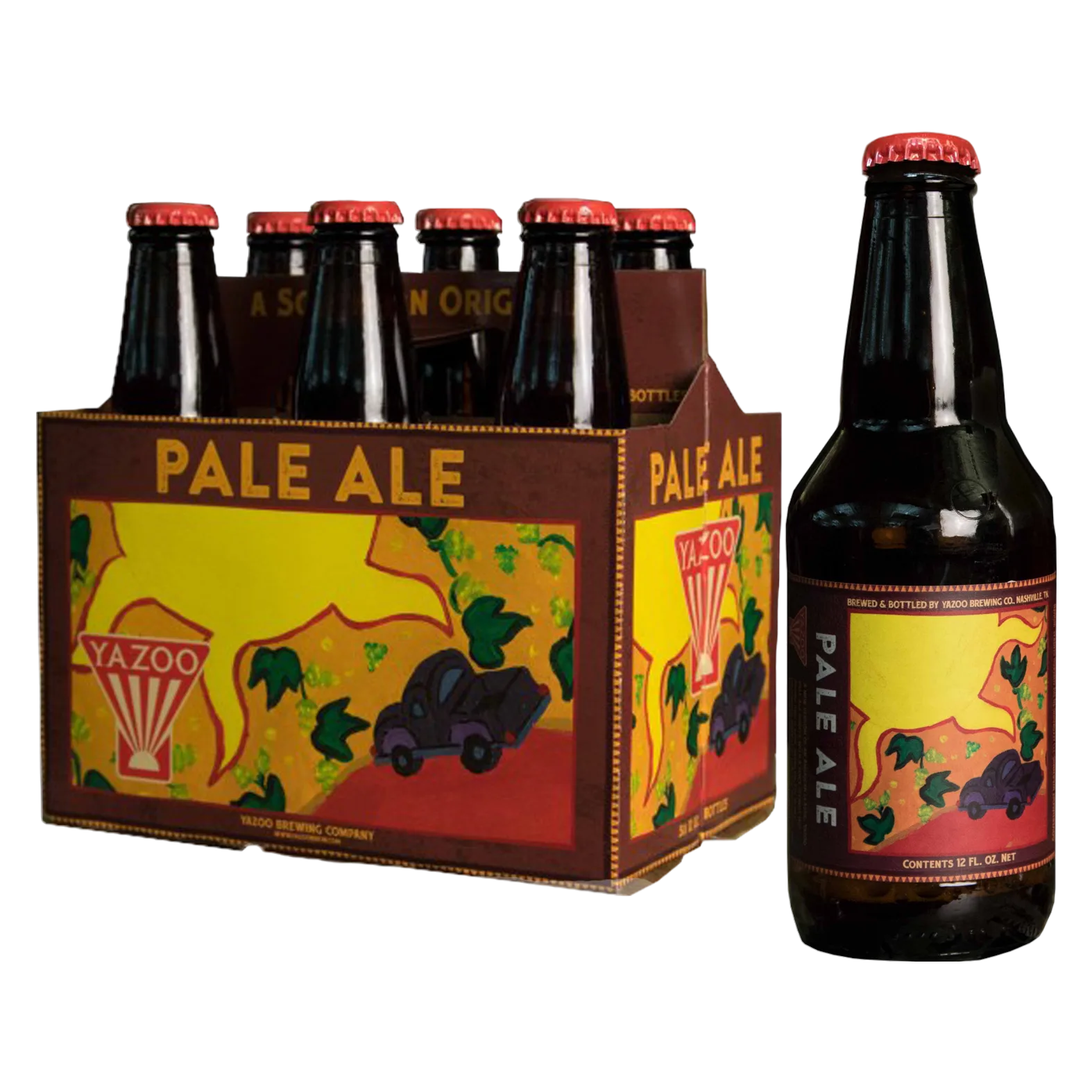 Yazoo Pale Ale 6pk Btl 5.8% ABV