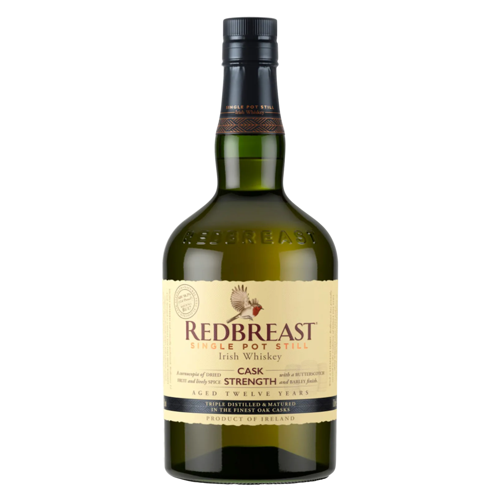 Redbreast 12 Yr Cask Strength Irish Whiskey