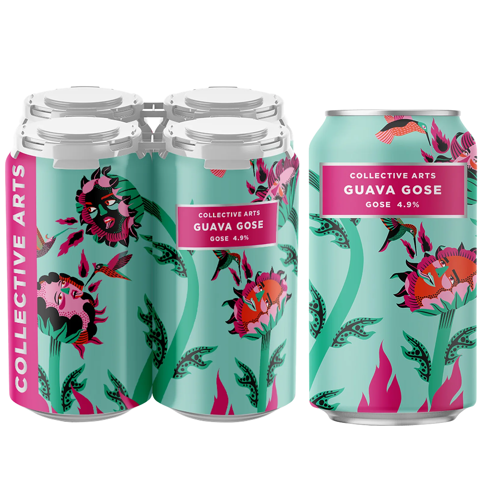 Collective Arts Brewing Guava Gose 4pk Can 4.9% ABV