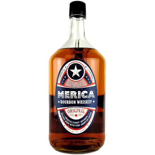 Merica Small Batch Bourbon Whiskey 1 75L