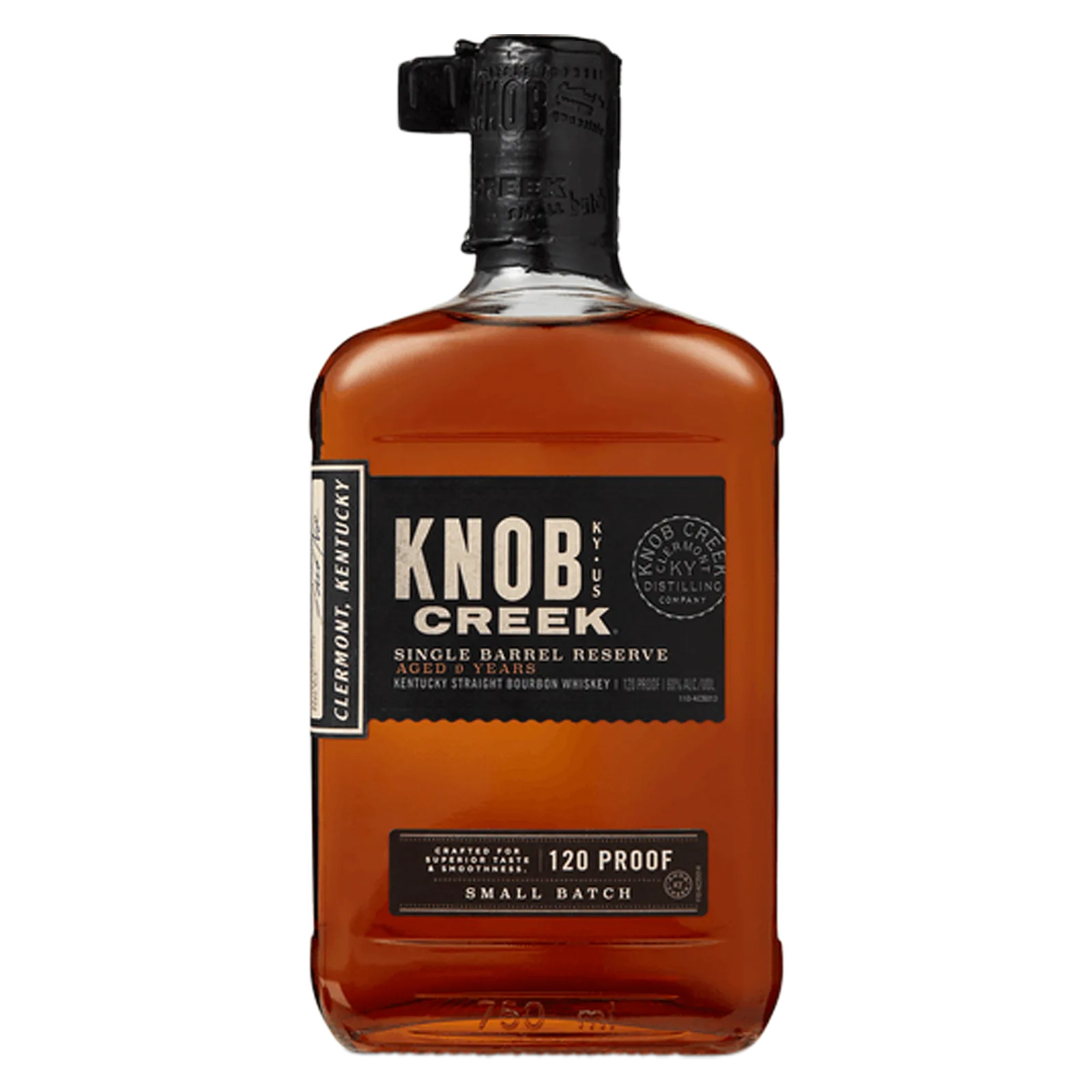 Knob Creek Single Barrel Bourbon Whiskey
