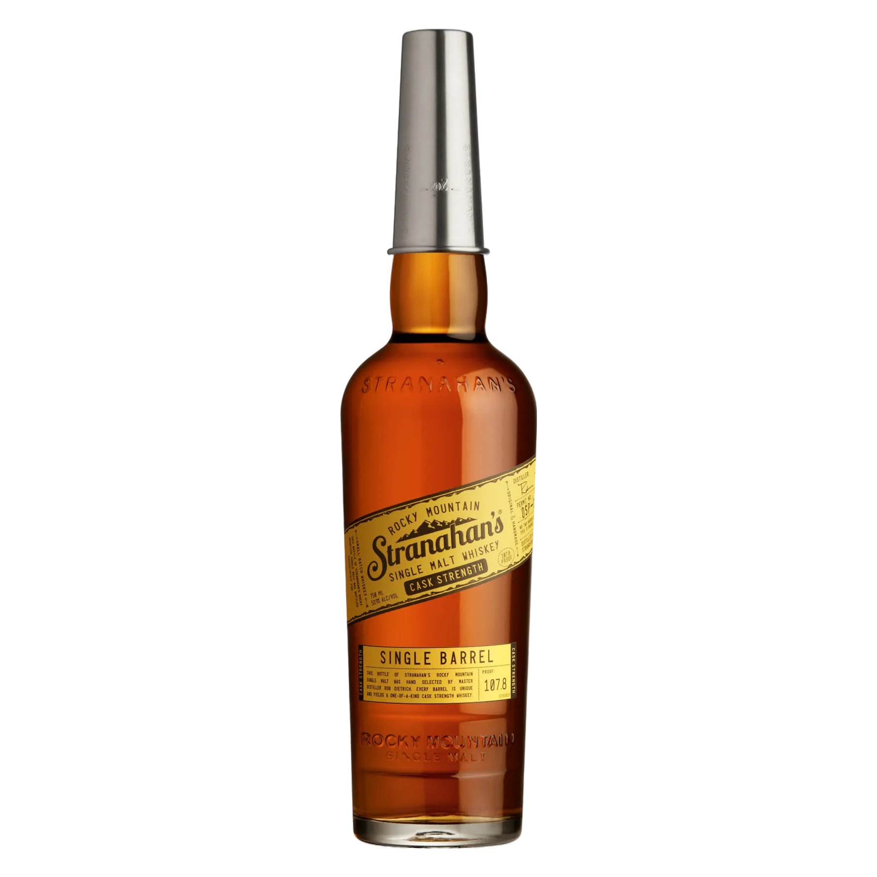 Stranahan’s Cask Strength Single Barrel American Whiskey (104 Proof