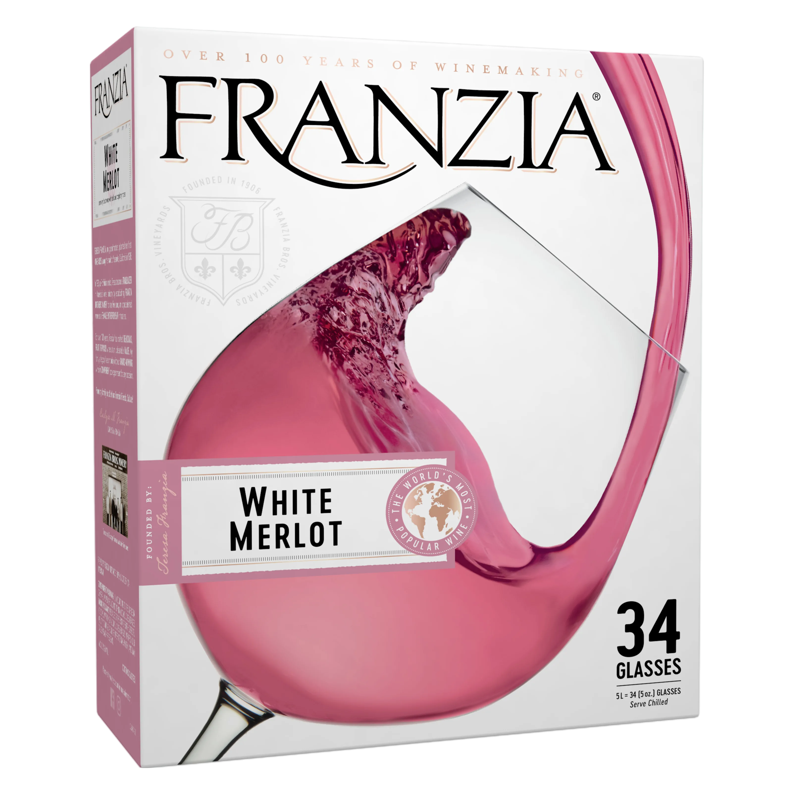 Franzia White Merlot 5L Box
