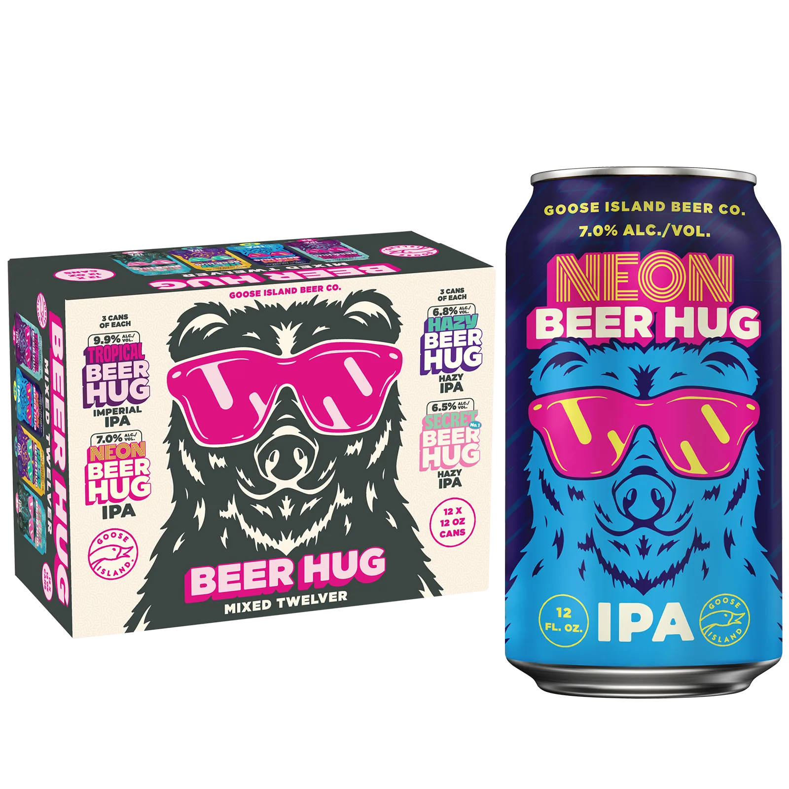 Goose Island Beer Hug IPA Mixed Twelver 12pk Cans