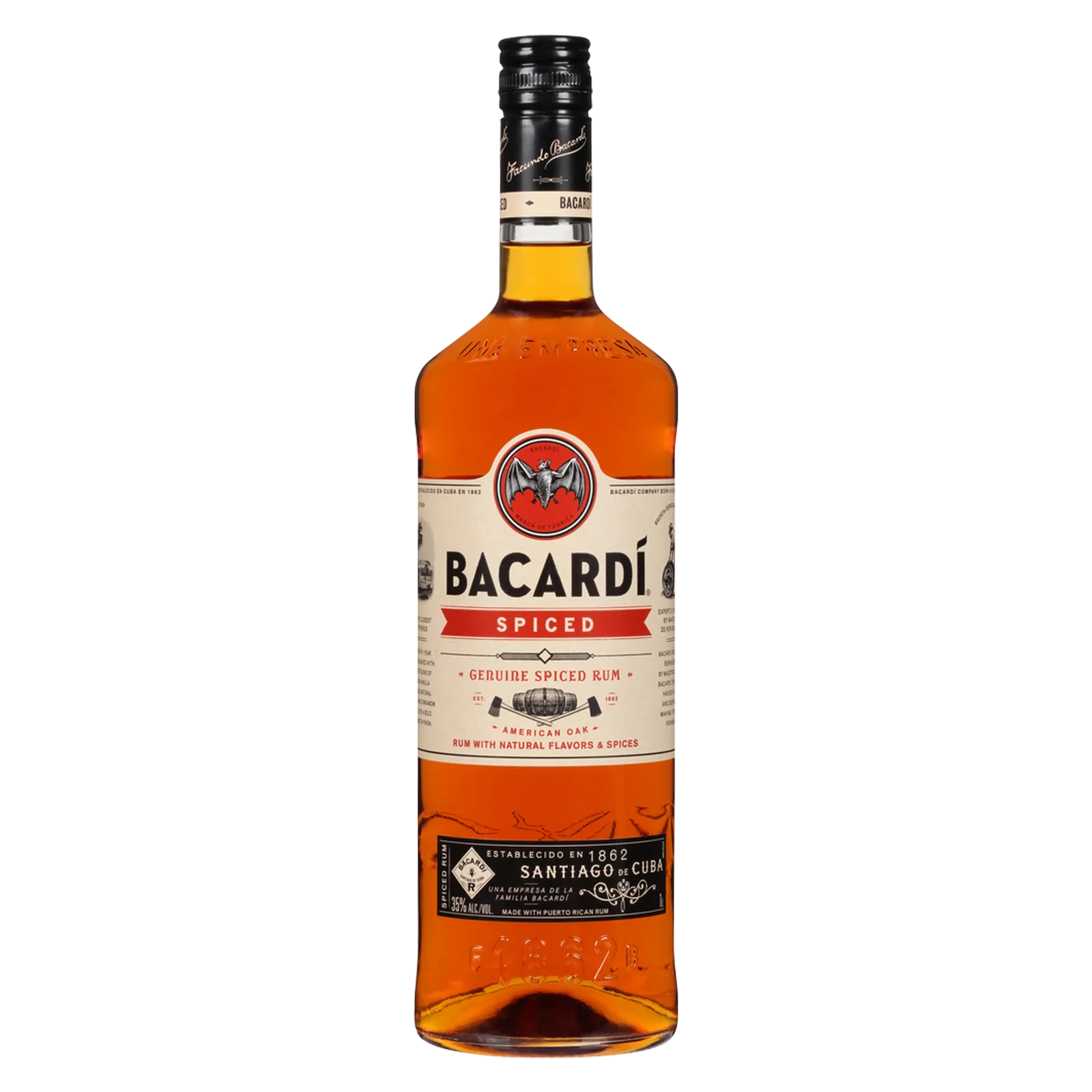 Bacardi Spiced Rum (70 proof