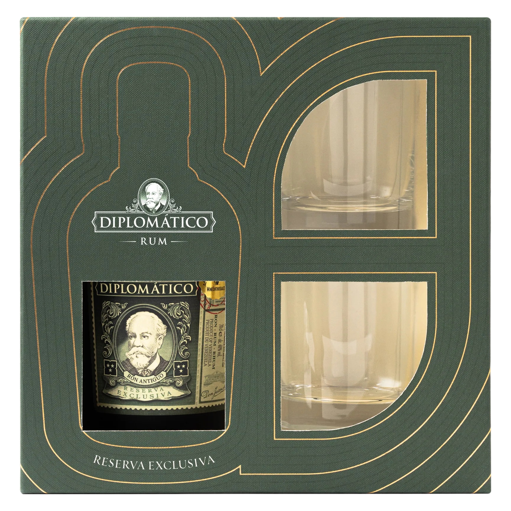Diplomatico Reserva Exclusive Gift Set(80 Proof