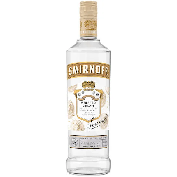 Smirnoff Whipped Cream Vodka 750Ml