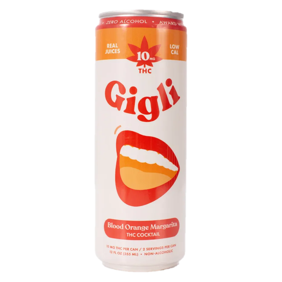 Gigli 10mg THC Blood Orange Margarita Can