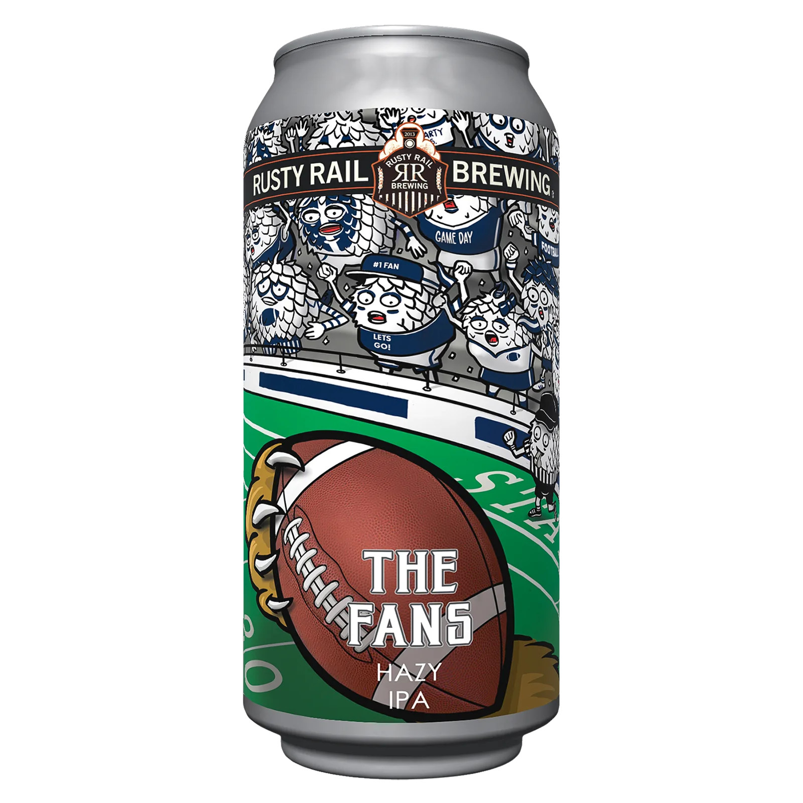 Rusty Rail The Fans Hazy IPA 4pk 16oz Can 5.5% ABV