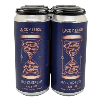 Lucky Luke Brewing No Curfew Hazy IPA (4PKC