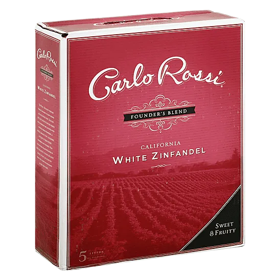 Carlo Rossi White Zinfandel 5L Box (5 LTR BOX