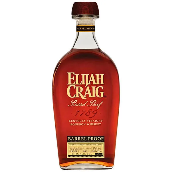 Elijah Craig 11 Year  2 Months Old Barrel Proof Bacth B524 Kentucky Straight Bourbon Whiskey 750Ml