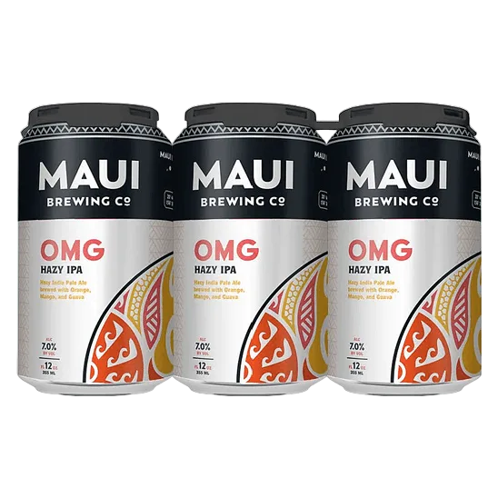 Maui Brewing Omg Hazy IPA 6pk Can 7% ABV