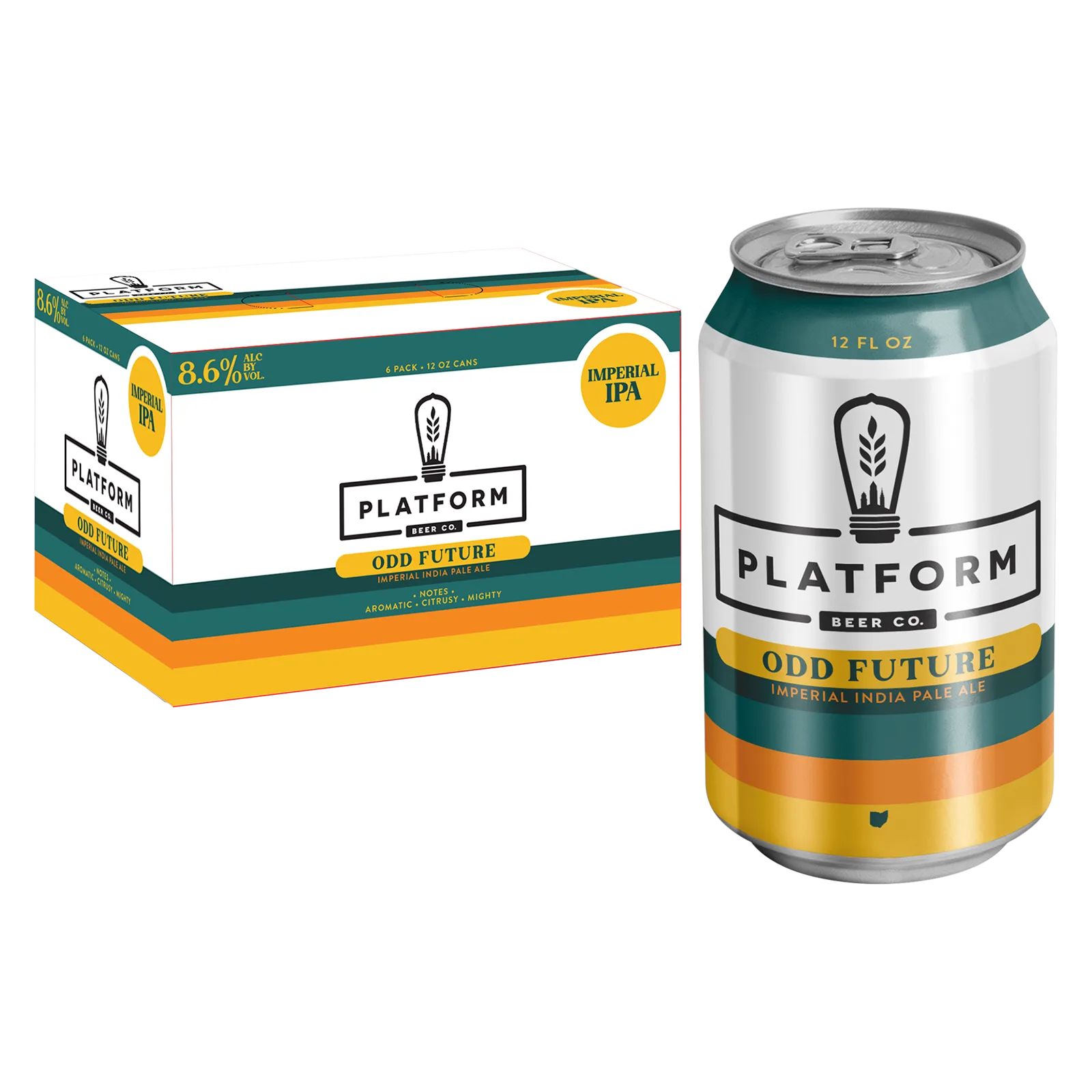 Platform Odd Future Imperial IPA 6pk Can 8.6% ABV