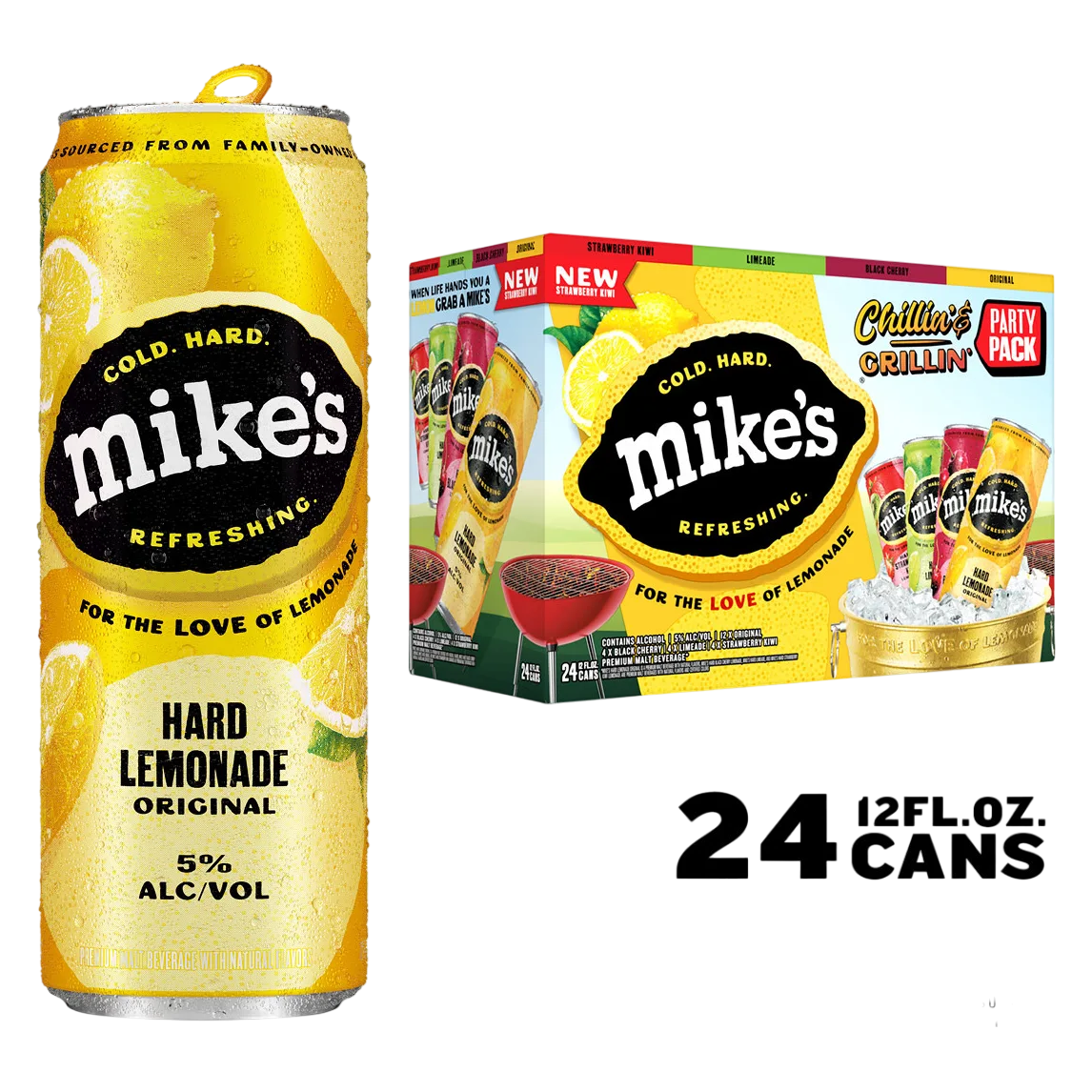 Mike's Chillin' & Grillin' Party Pack (24PKB 12 OZ)