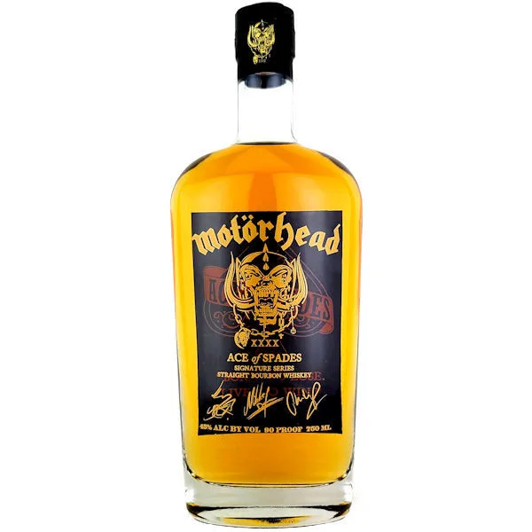 Motorhead Ace Of Spades Straight Bourbon Whiskey 750Ml