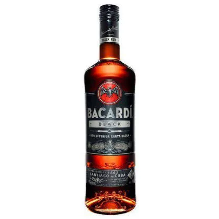 Bacardi Black Rum Puerto Rico 750Ml