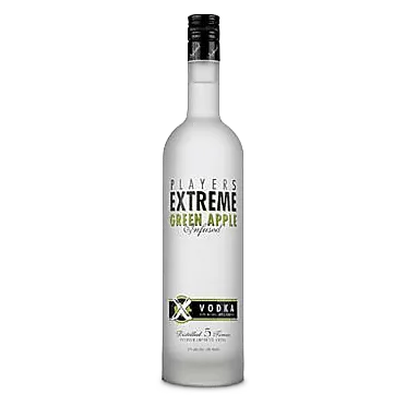 Players Extreme Green Apple Vodka
