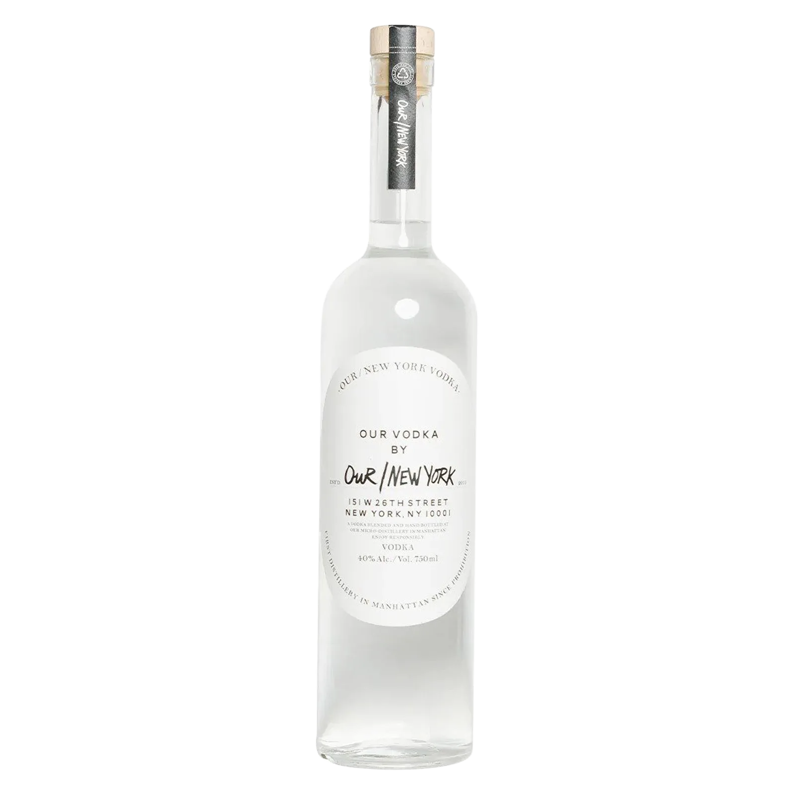 Our/New York Straight Vodka (80 Proof