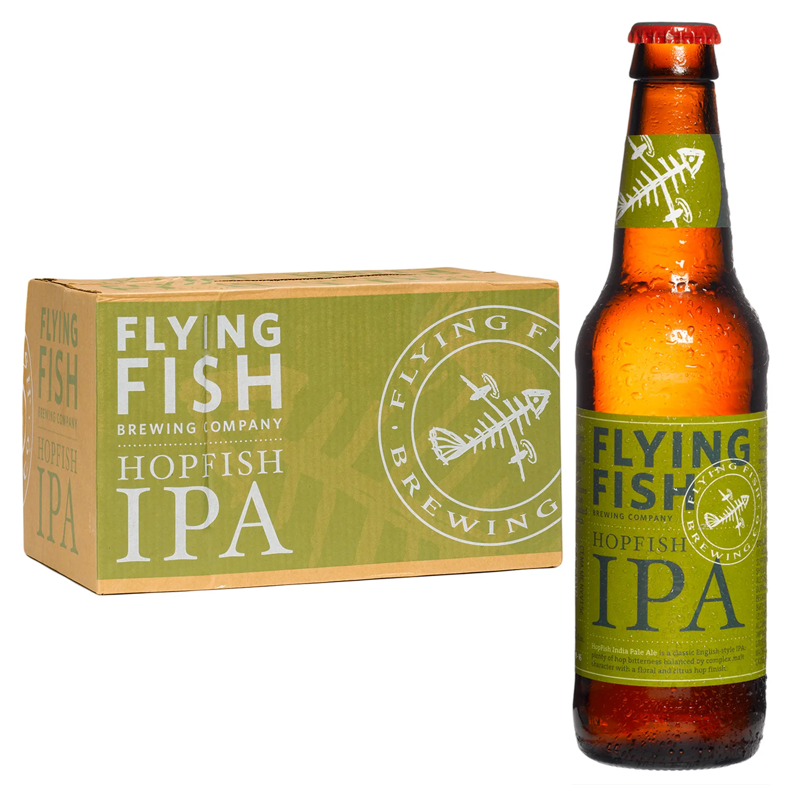 Flying Fish Hopfish IPA 24 Pack Bottles