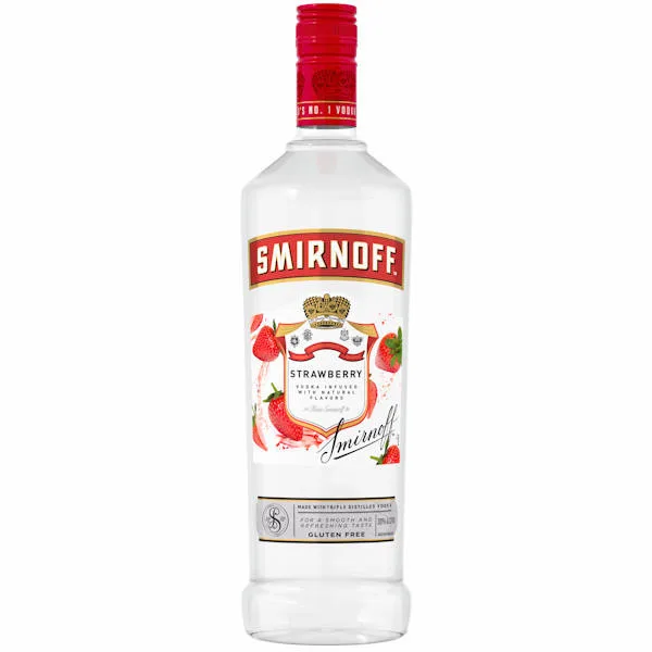 Smirnoff Strawberry Vodka 750Ml