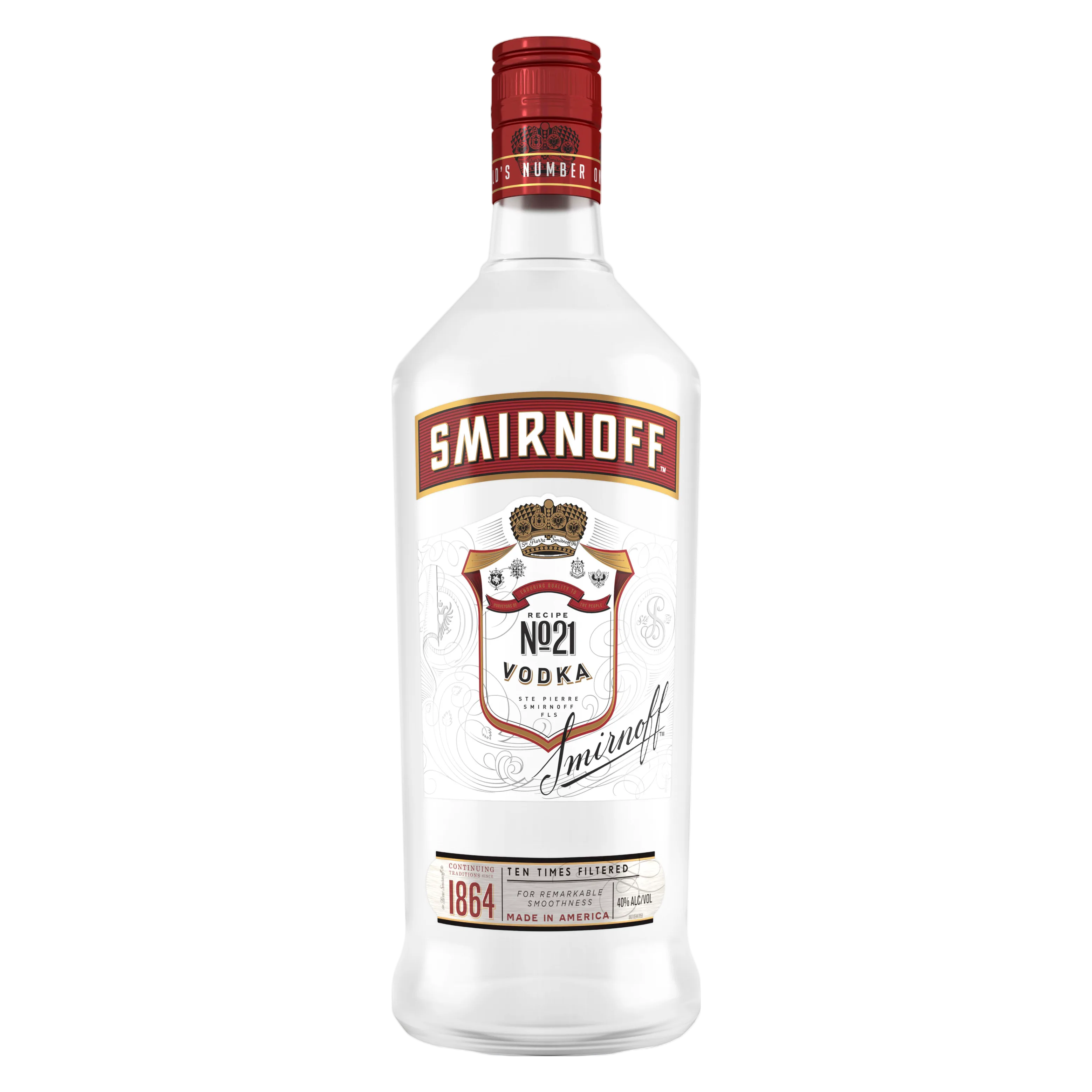 Smirnoff Vodka Plastic (80 Proof
