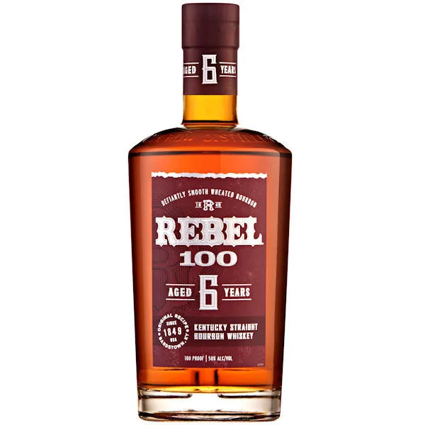 Rebel 100 6 Year Old Kentucky Straight Bourbon Whiskey 750Ml