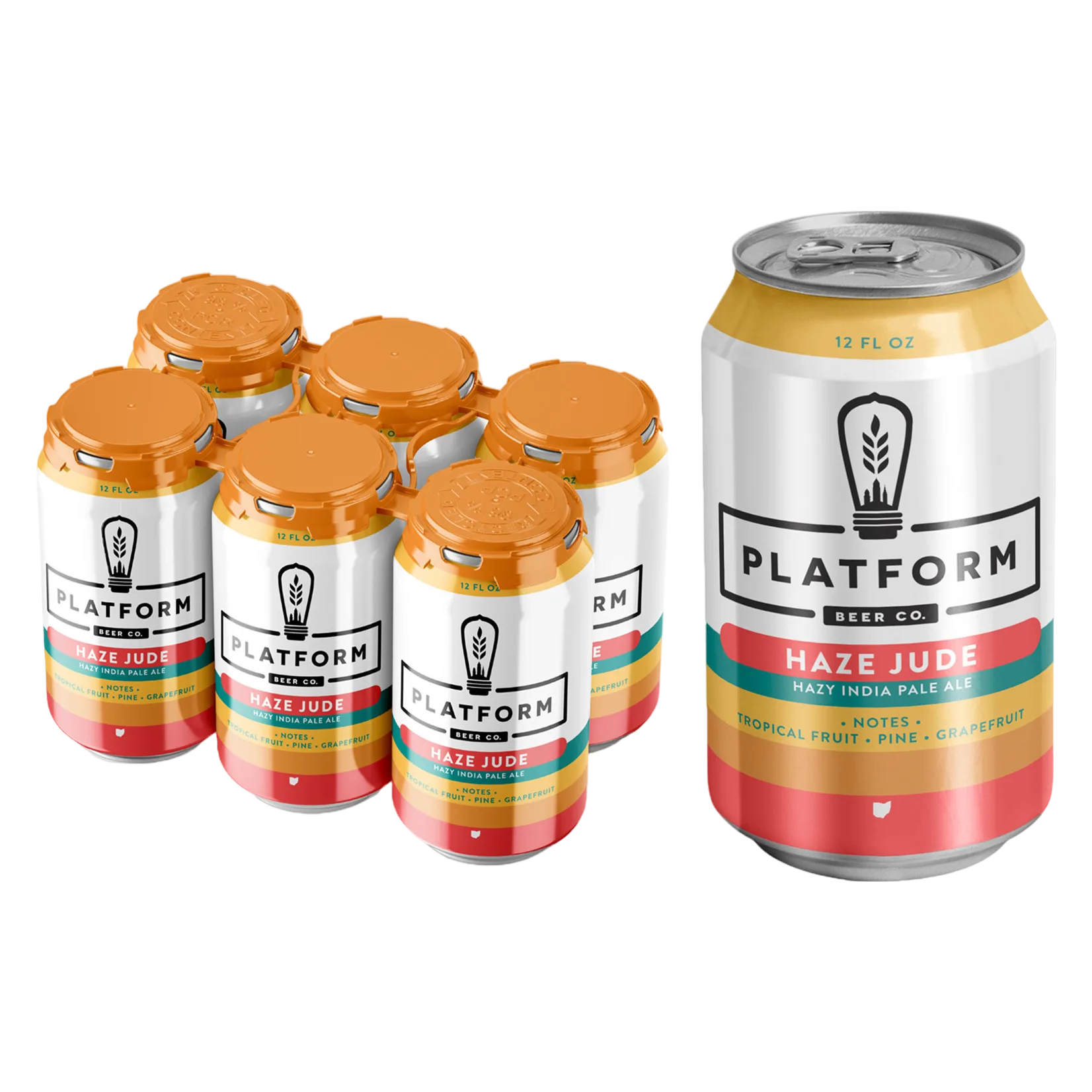 Platform Brewing Haze Jude 6pk Can 6.8% ABV