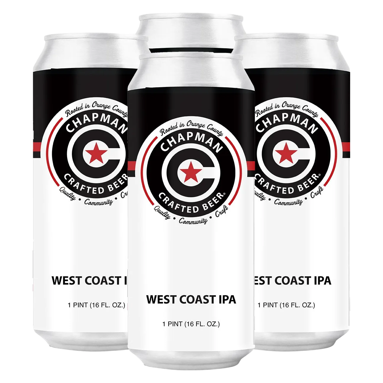 Chapman Crafted Beer Rotating West Coast IPA 4pk