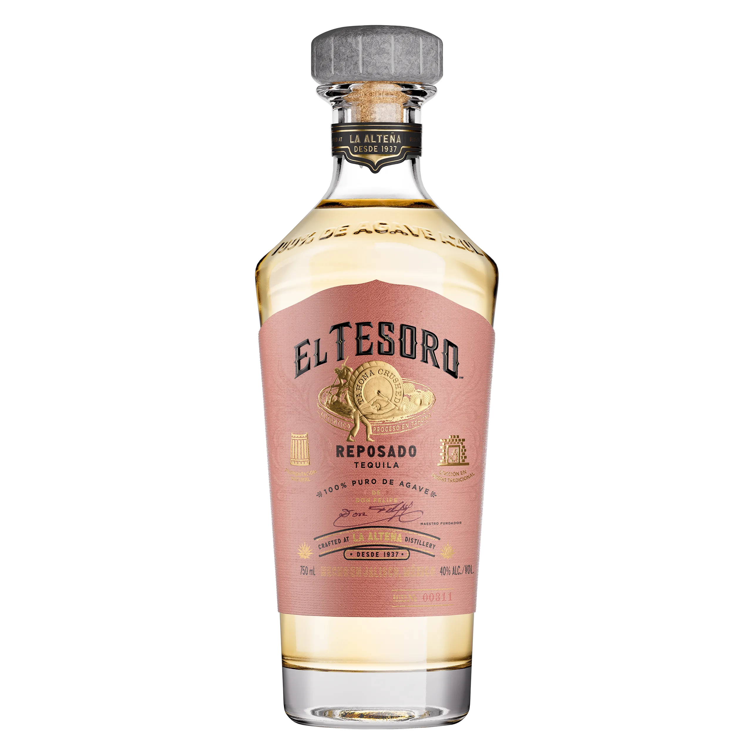 El Tesoro Reposado Tequila (80 proof