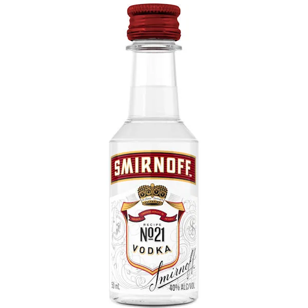 50Ml Mini Smirnoff No 21 Vodka