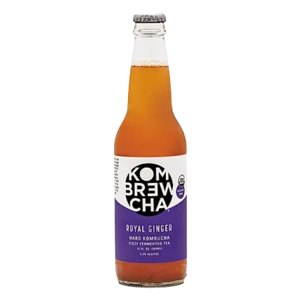 Kombrewcha Royal Ginger Hard Kombucha (6PKB 12 OZ)