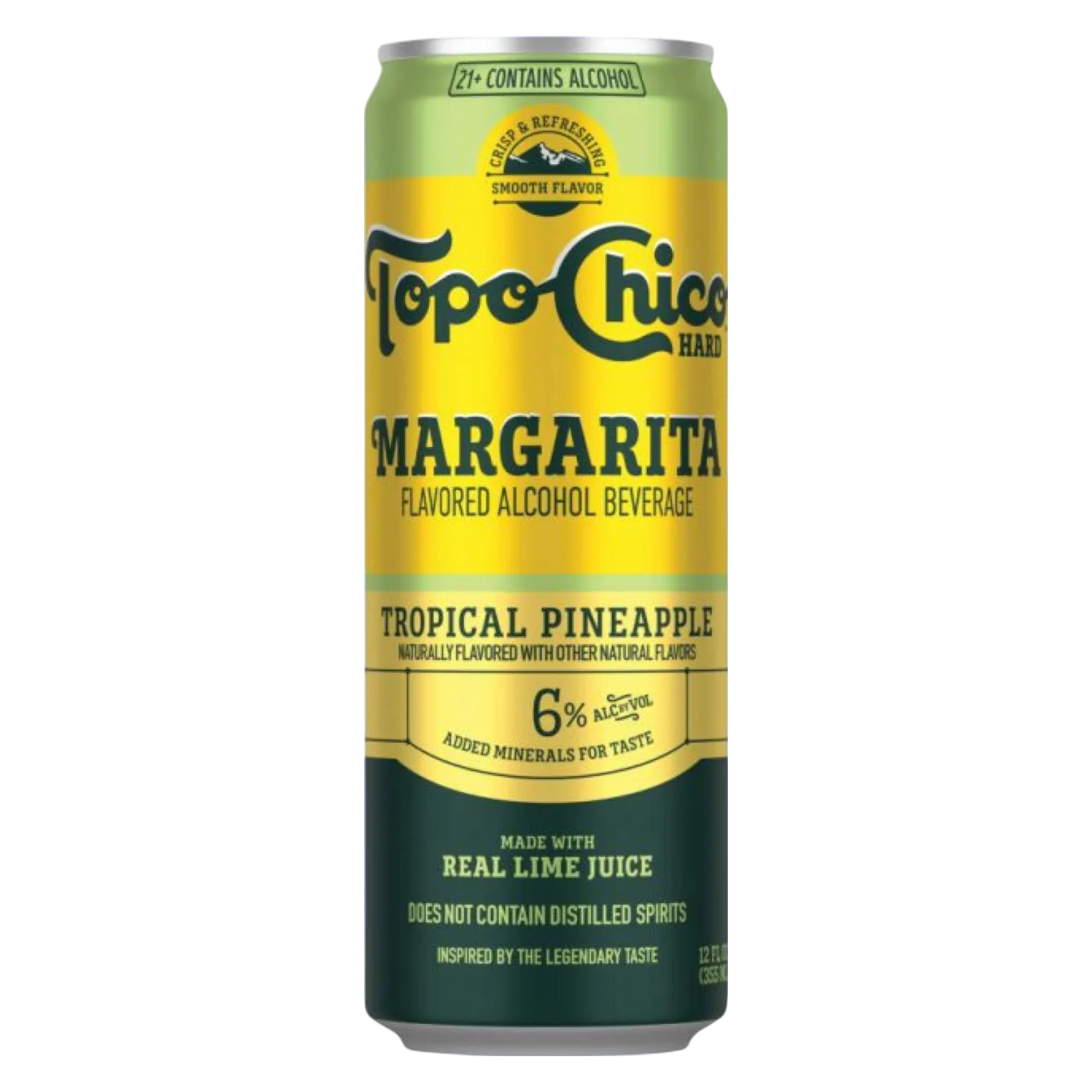 Topo Chico Tropical Pineapple Margarita 12oz Can 5% ABV
