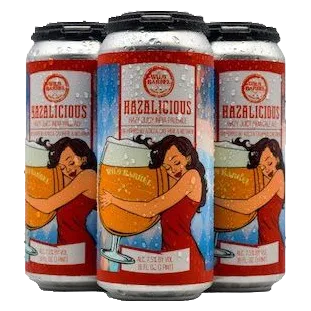 Wild Barrel Hazalicious Hazy IPA 4pk 16oz Cans