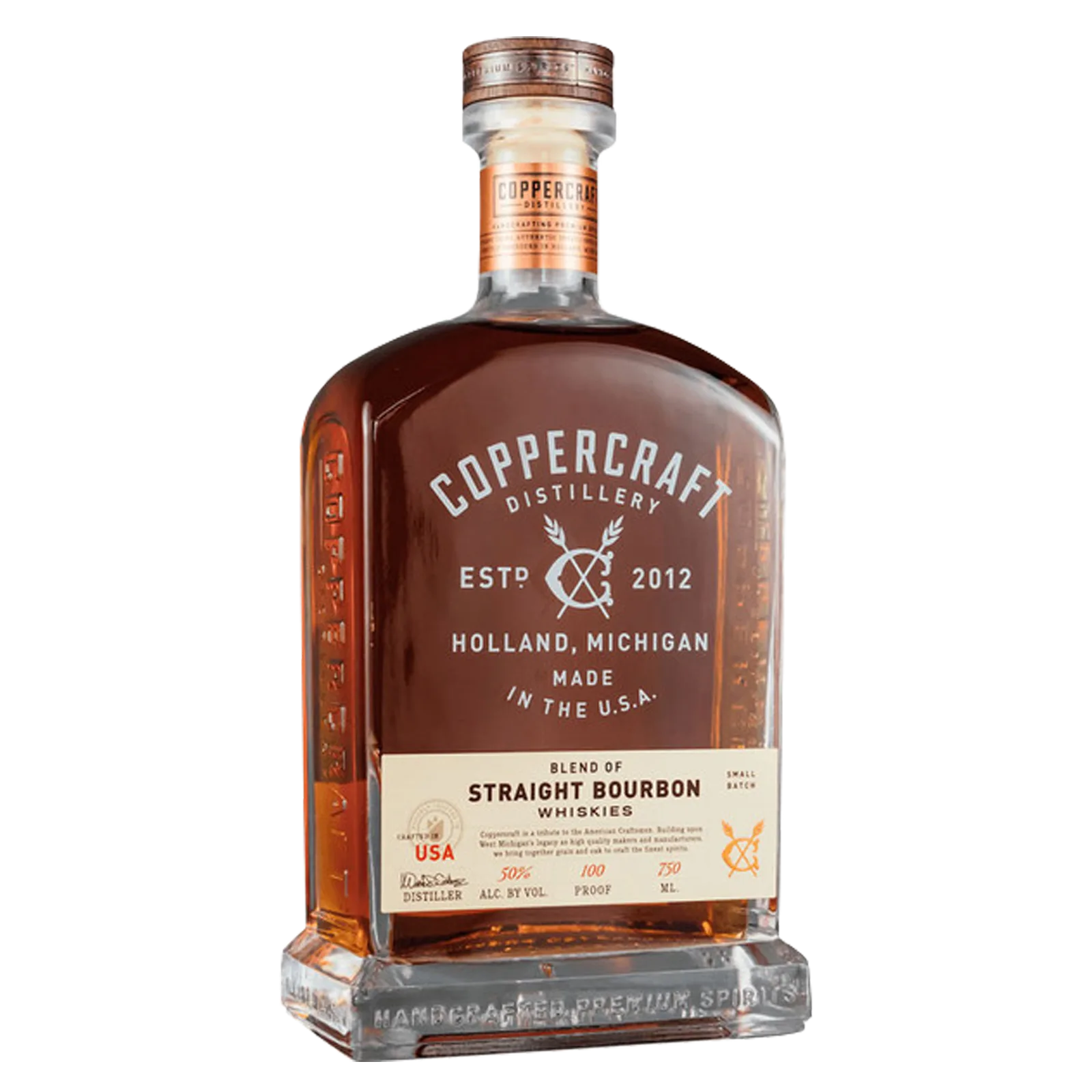 Coppercraft Straight Blended Bourbon (100 Proof