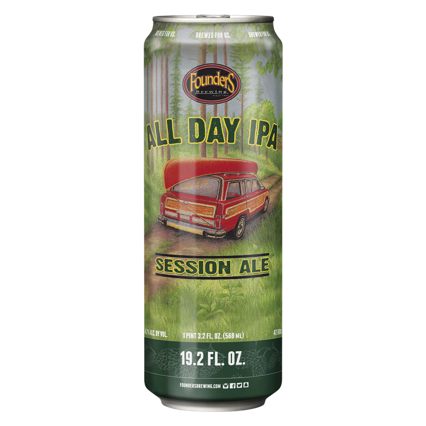 Founders All Day IPA 19.2 oz Can 4.7% ABV