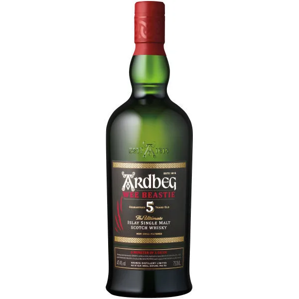 Ardbeg Wee Beastie 5 Year Old Islay Single Malt Scotch 750Ml