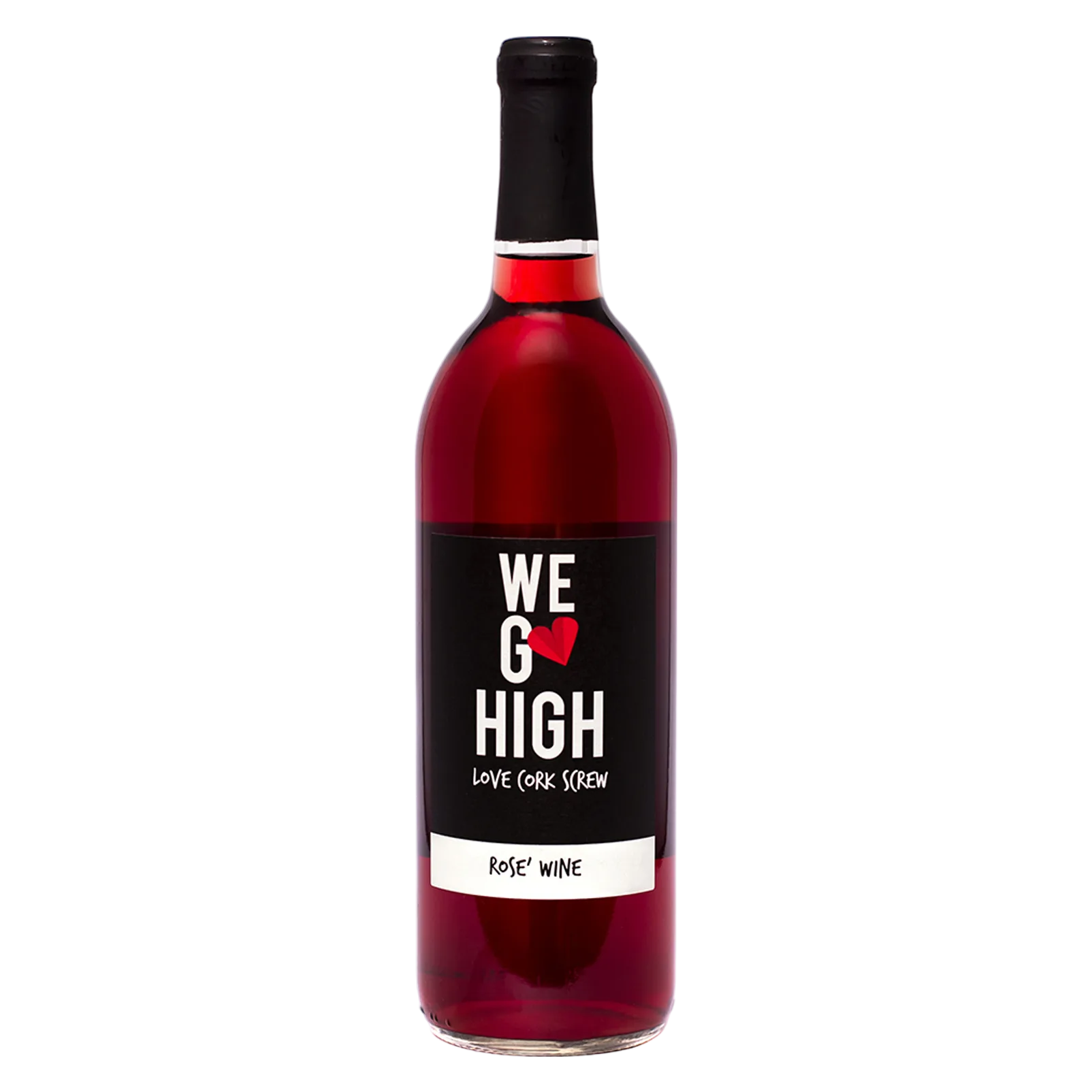 Love Cork Screw We Go High Rose