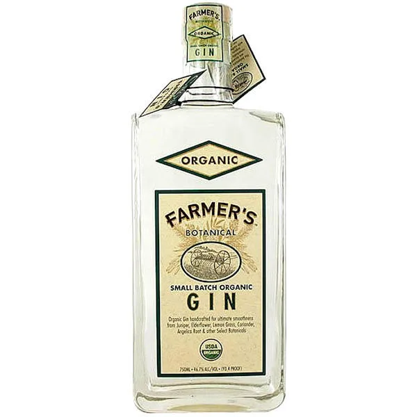 Farmers Botanical Organic Gin 750Ml