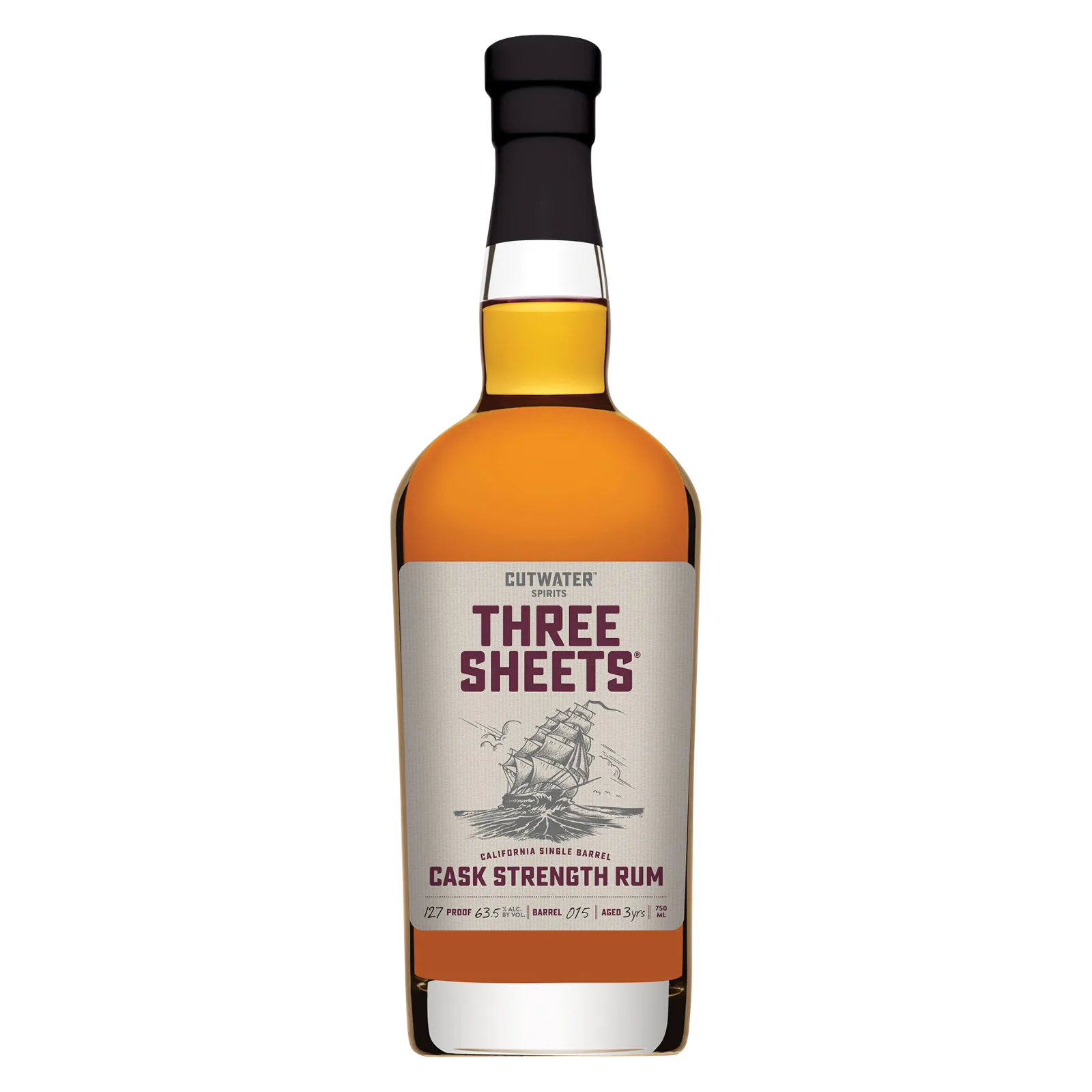 Cutwater Single Barrel Cask Strength Rum