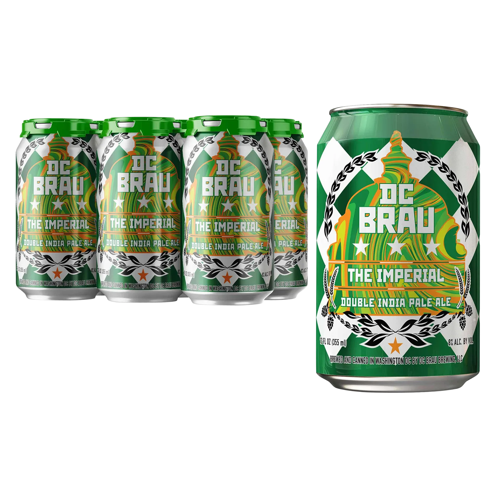 DC Brau The Imperial DIPA 6pk Can 8.0% ABV