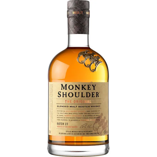 Monkey Shoulder The Original Speyside Blended Malt Scotch Whisky 750Ml