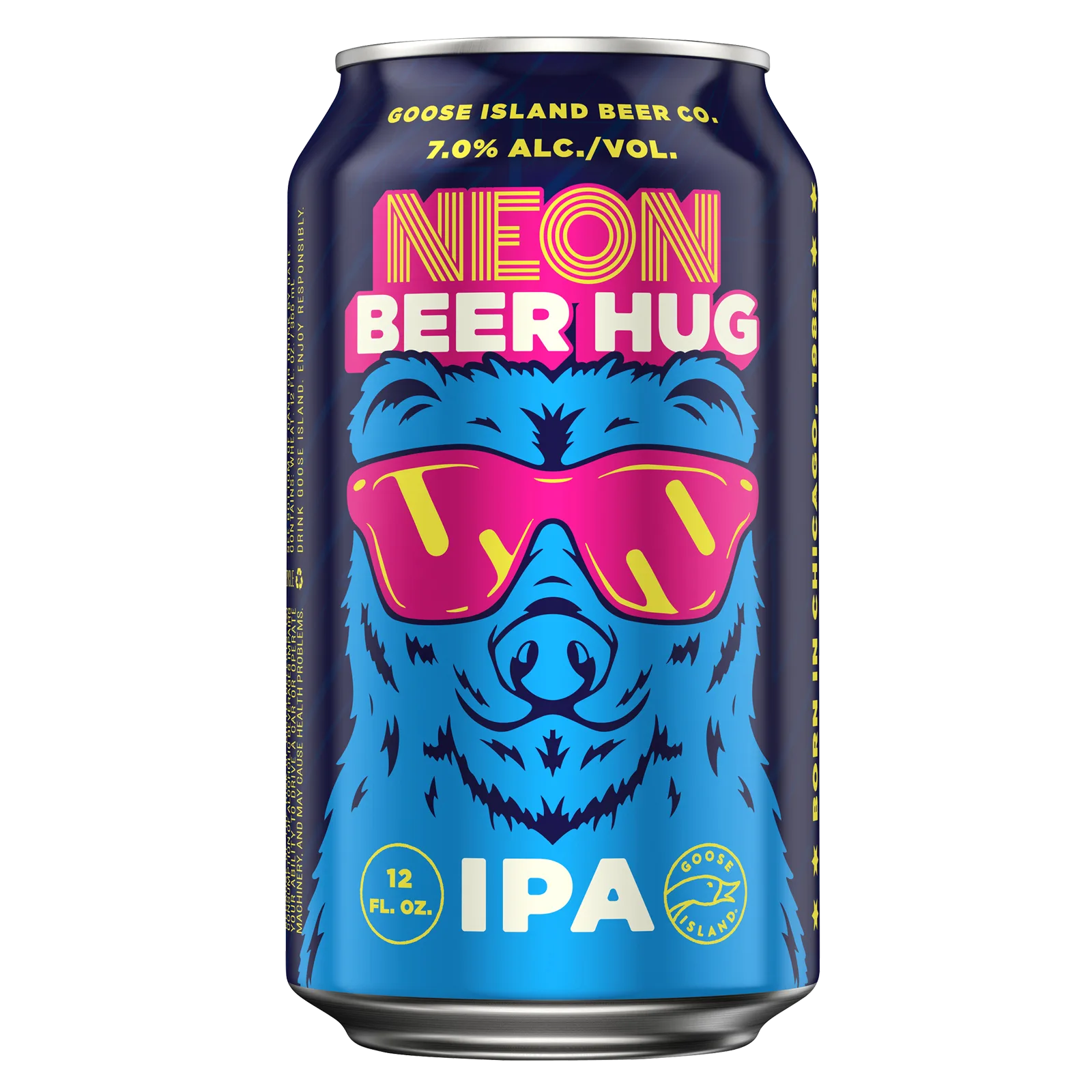Goose Island Neon Beer Hug IPA Single Can 7.0% ABV