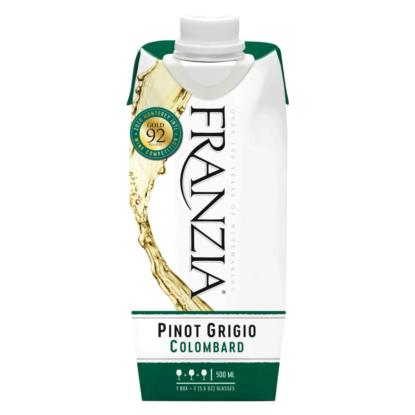 Franzia Pinot Grigio 500ml 12% ABV