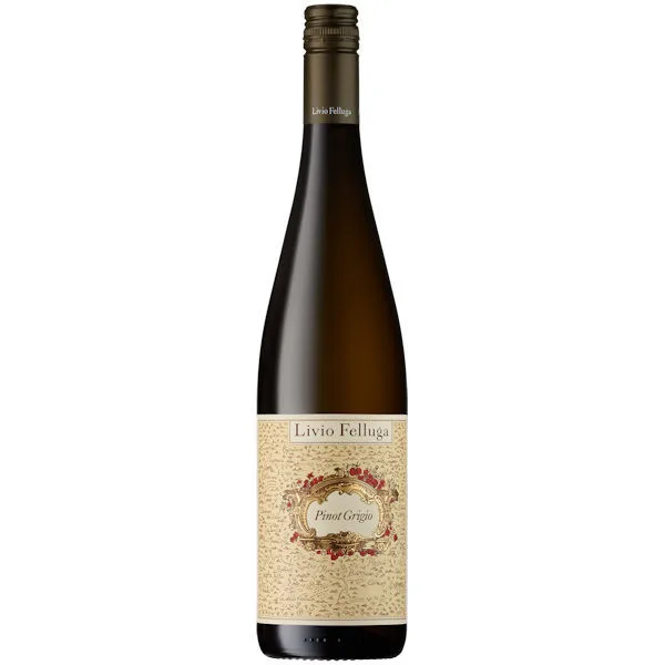12 Bottle Case Livio Felluga Pinot Grigio Doc 2023