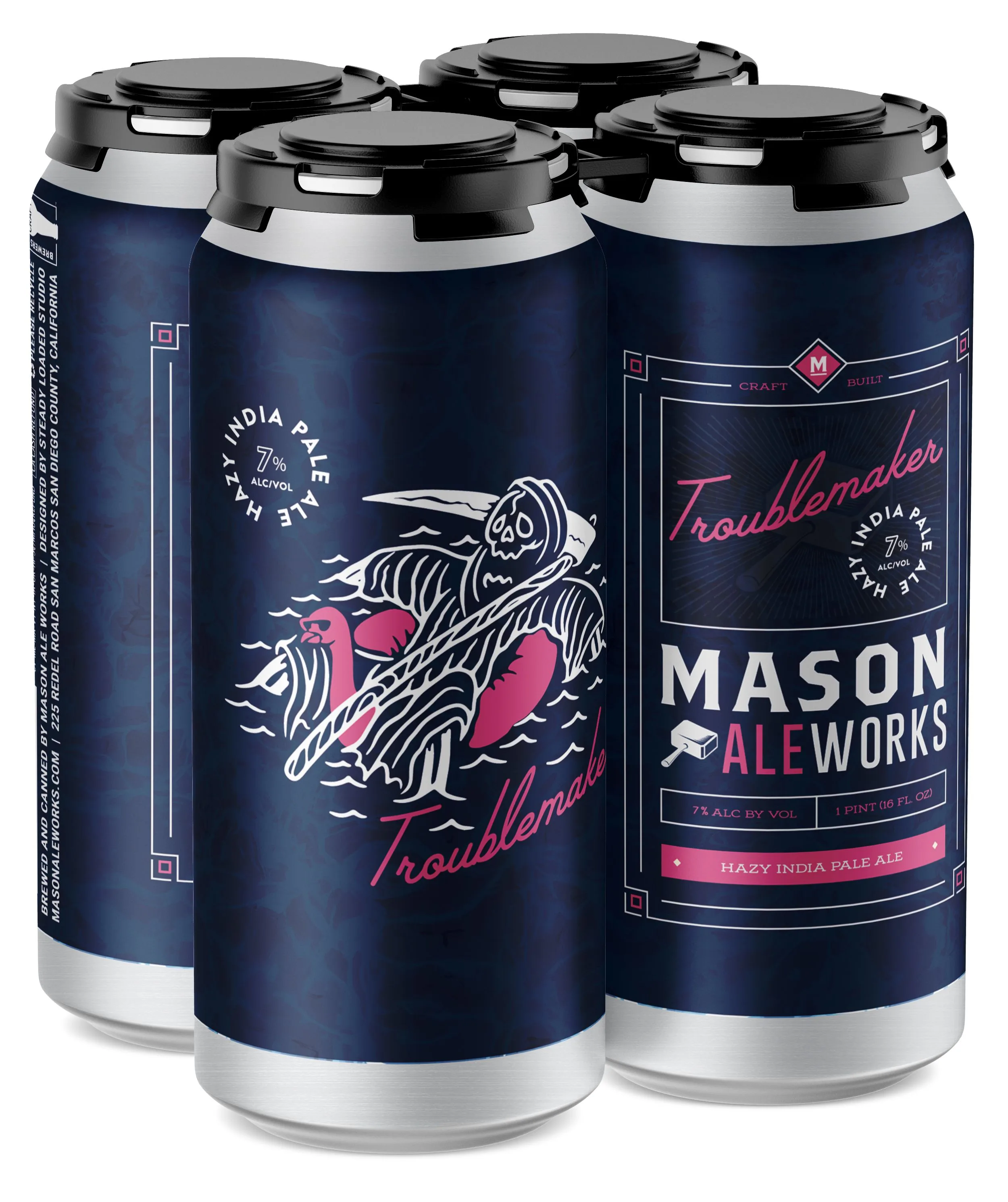 Mason Ale Works Troublemaker Hazy IPA (4PKC