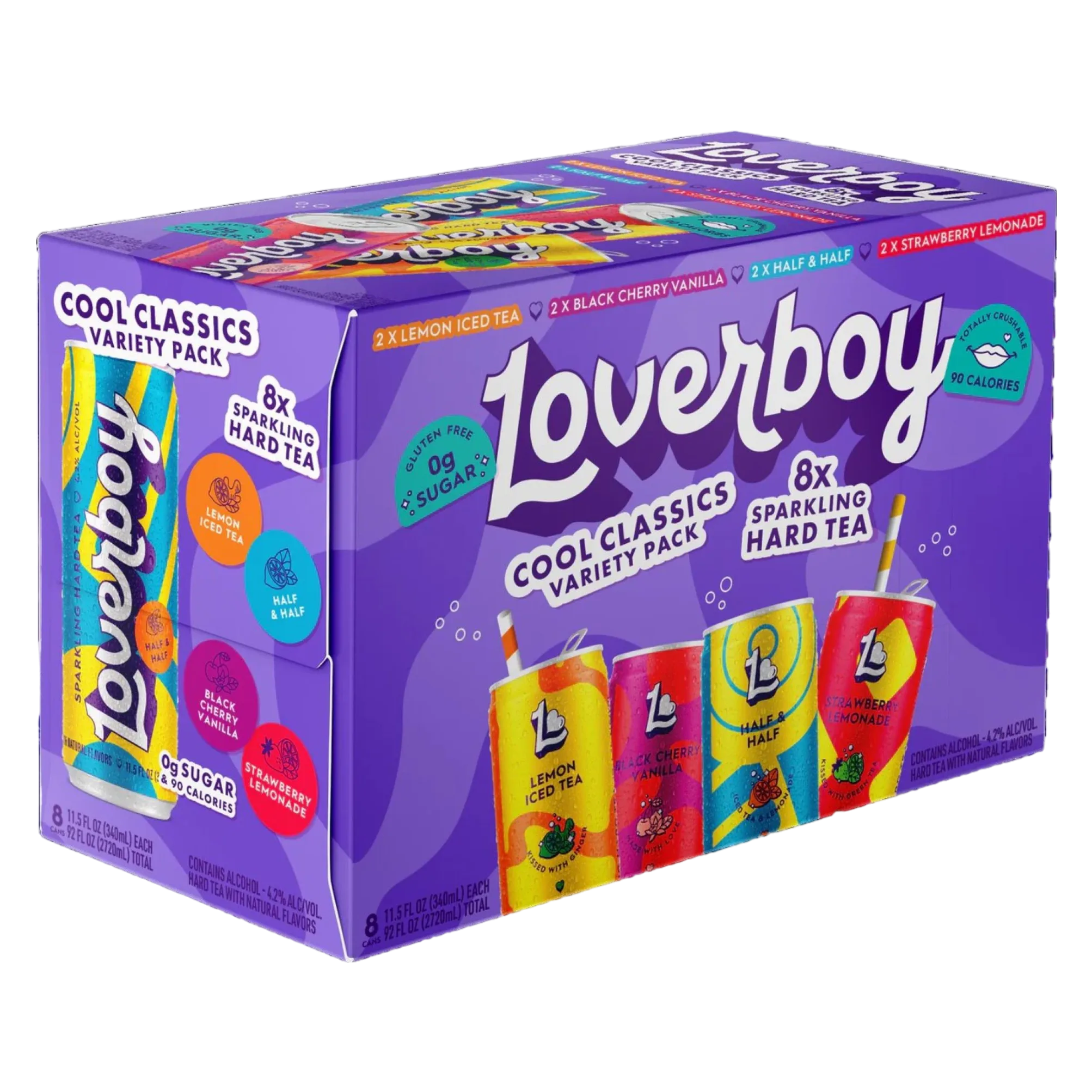 Loverboy Cool Classics Variety Pack 8pk 12oz Can 4.2% ABV